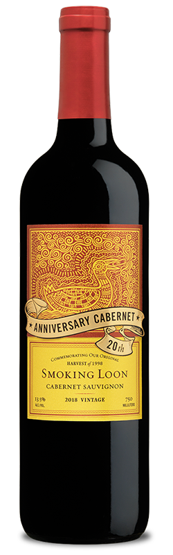 20th Anniversary Cabernet Sauvignon by Smoking Loon